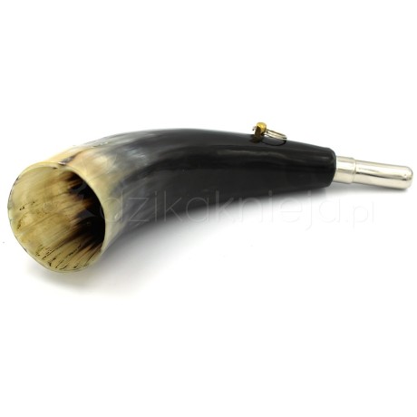 NATURALNY RÓG MYŚLIWSKI BAWOLI – 30 CM