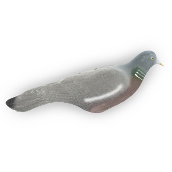 Muszla grzywacza flokowana Premium 16" | Realistyczny wabik myśliwski