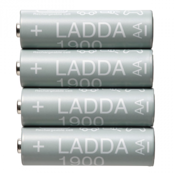 Akumulatorki LADDA by IKEA...