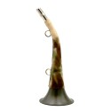 Trąbka Zielona Skóra Camo 28cm stojąca pionowo