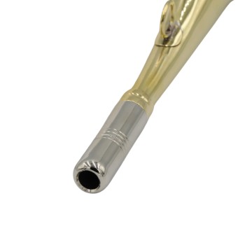 Sygnałówka złota 16 cm – detale korpusu i końcówki