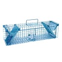 Przelotowa żywołapka na kuny 65x17x20 cm – dwuwejściowa pułapka