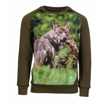 Bluza z wilkiem II dla dzieci