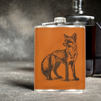 Piersiówka 240ml z motywem...