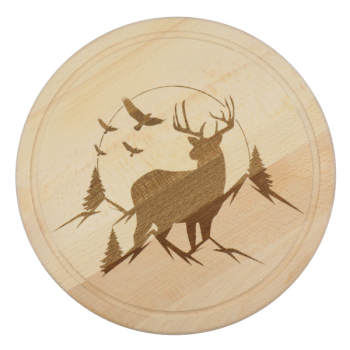 Deska drewniana okrągła 28...