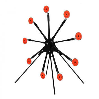 9 obrotowych celów...