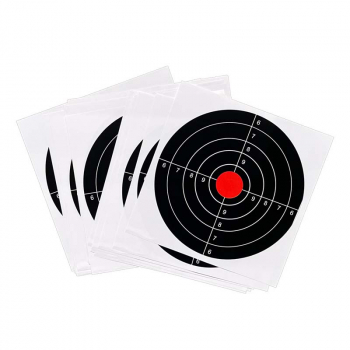 Papierowe tarcze czarne...