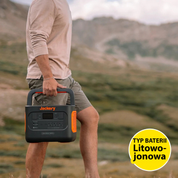 Jackery Explorer 1000 Pro – tryb przenośny do kampera/kempingu
