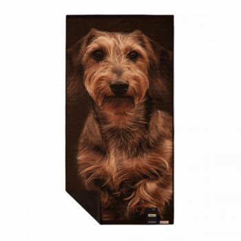 ręcznik JAMNIK brązowy - widok ręcznika