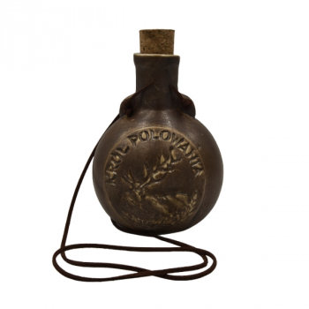 Butelka "Król Polowania" 200ml w całości z sznurkiem