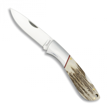 Albainox 18365 – myśliwski nóż składany z imitacją poroża