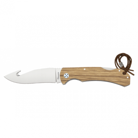 Składany nóż myśliwski Albainox 18831 – drewno Zebrano