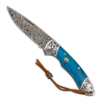 Albainox 25070 Damasco - elegancki nóż składany premium