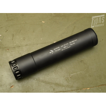 B&T Monoblock kal. do 8,2mm widok tłumika z opisem