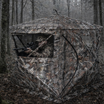 Czatownia namiot myśliwski CAMO celujący myśliwy
