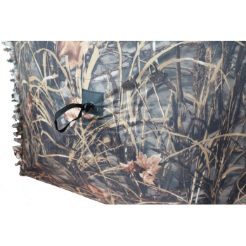 Czatownia myśliwska 3D Liście zbliżenie na mechanizm do rozkładania