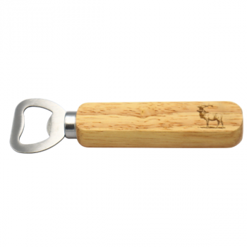 Otwieracz do butelek drewniany - Jeleń - Widok od góry