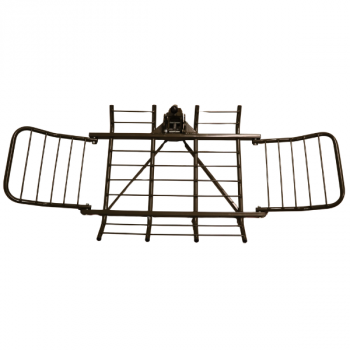 Kosz do Transportu Zwierzyny Ciemny Zielony rozłożony