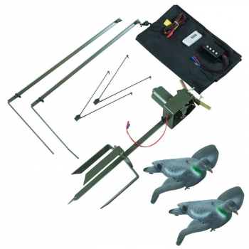 Karuzela na grzywacze z 2 bałwankami prezentacja wszystkich elementów w zestawie