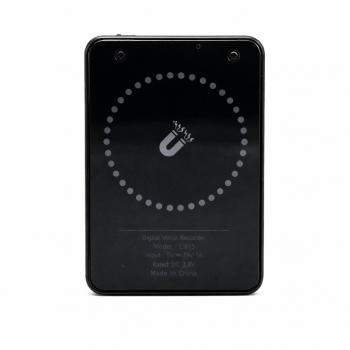 Dyktafon z magnesem – montaż na telefonie