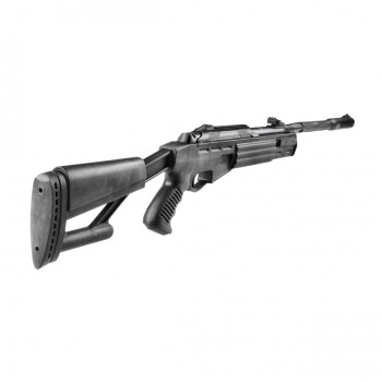 Wiatrówka Optima by Hatsan AirTact 4,5 mm widok od strony kolby