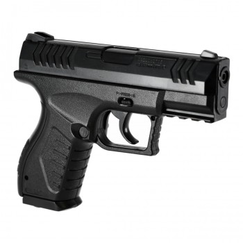 Pistolet wiatrówka Umarex XBG 4,5 mm BB CO2 widok od boku pod kątem