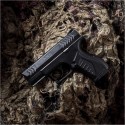 Pistolet wiatrówka Umarex XBG 4,5 mm BB CO2 prezentacja na ciemnym tle