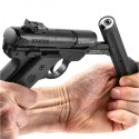 Pistolet wiatrówka Ruger Mark IV 4,5 mm czarny prezentacja łamania lufy do ładowania
