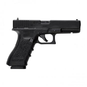 Pistolet wiatrówka Glock 17 blowback 4,5 mm BB / diabolo widok od boku