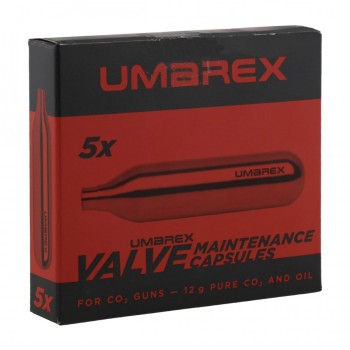 Nabój kapsuła CO2 Umarex 5 szt. 12 g przód opakowania