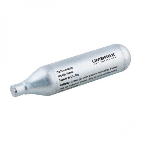 Nabój kapsuła CO2 Umarex 25 x 12 g widok kapusły pod kątem