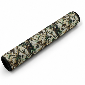 Dwustronna Osłona Tłumika CAMO / Czarna | Osłona na Tłumik 34 cm