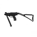 Pistolet Black Ops Langley Pro Sniper 5,5 mm widok złamanej do ładowania