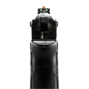 Pistolet wiatrówka RGun Excite 4,5 mm BB CO2 przybliżenie od strony chwytu
