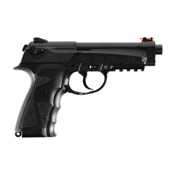 Pistolet wiatrówka RGun Excite 4,5 mm BB CO2 widok od boku