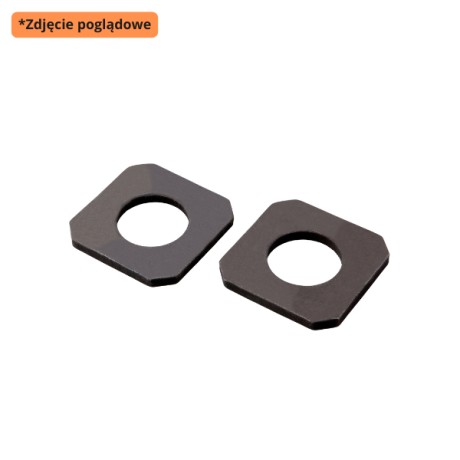 Podkładki redukcyjne prostokątne 0,1 / 0,2 mm