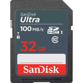 Karta pamięci SanDisk Ultra SDHC 32 GB 100MB/s | sklep dzikaknieja.pl
