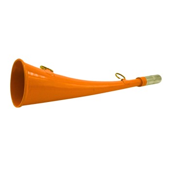 Sygnałówka gięta płaska 25 cm pomarańczowa