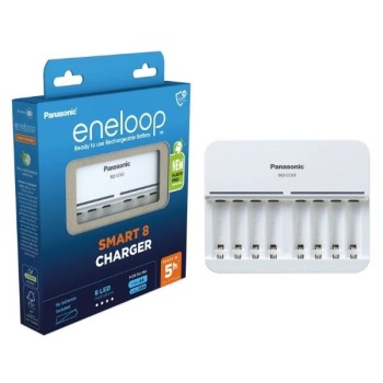 Panasonic Eneloop BQ-CC63 – ładowarka na 8 akumulatorków