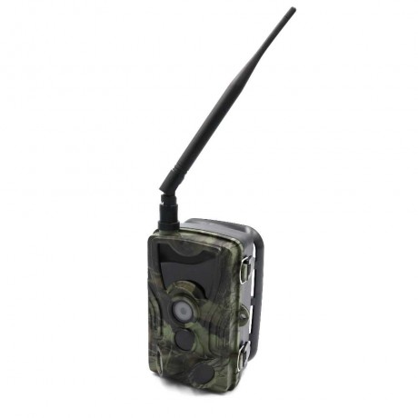 Fotopułapka GSM HC-801M – widok z przodu, kamera leśna Full HD 20 Mpx z diodami IR 940 nm