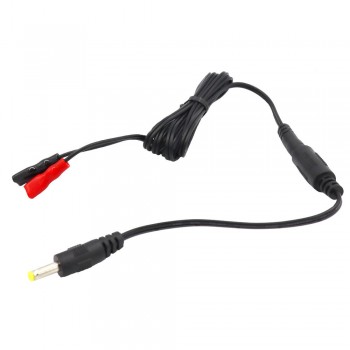 Kabel do zewnętrznego zasilania fotopułapki – przewód zasilający 12 V / 5.5 × 2.1 mm | Dzikaknieja.pl