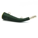 Sygnałówka gięta zielona 22 cm – widok bok