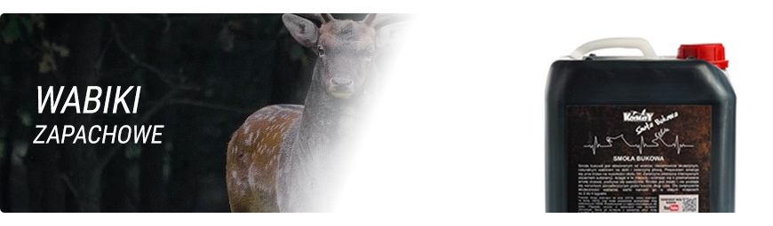 Wabiki zapachowe na zwierzynę - dzikaknieja.pl